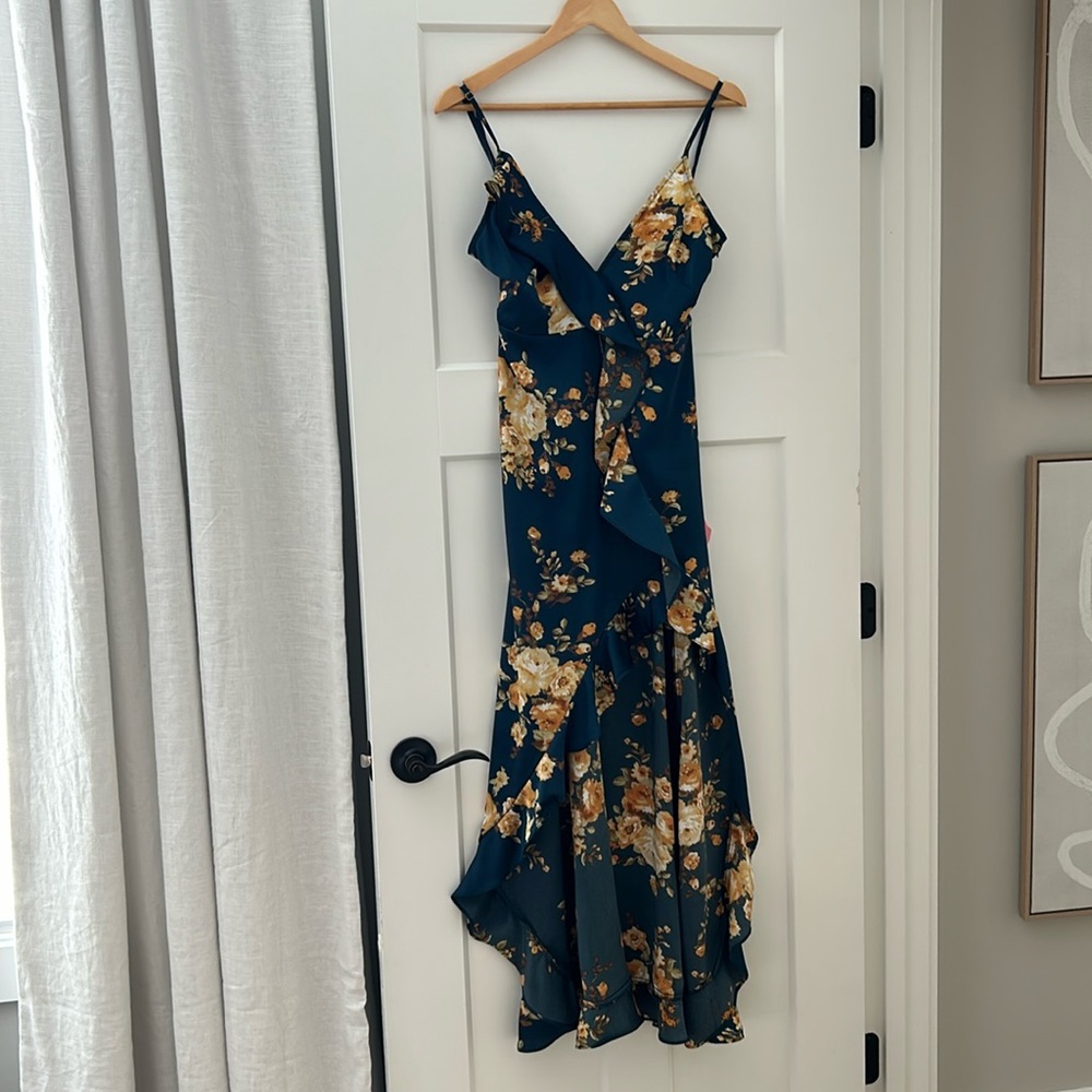 Ruffle Hi low dress